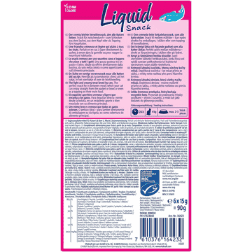 Cat Liquid Snack Lachs MSC+Omega3