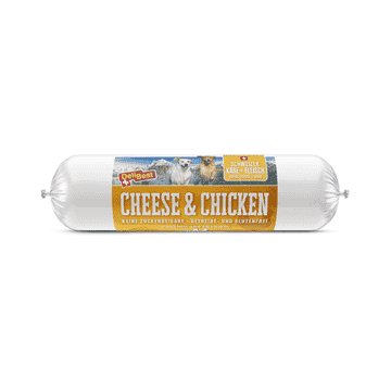 Saucisse au fromage et au poulet