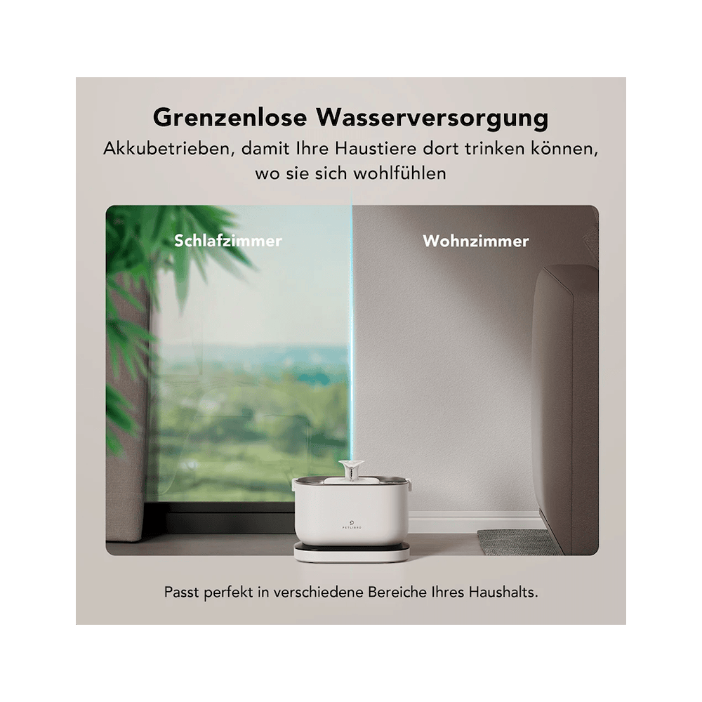 Dockstream kabelloser Trinkbrunnen