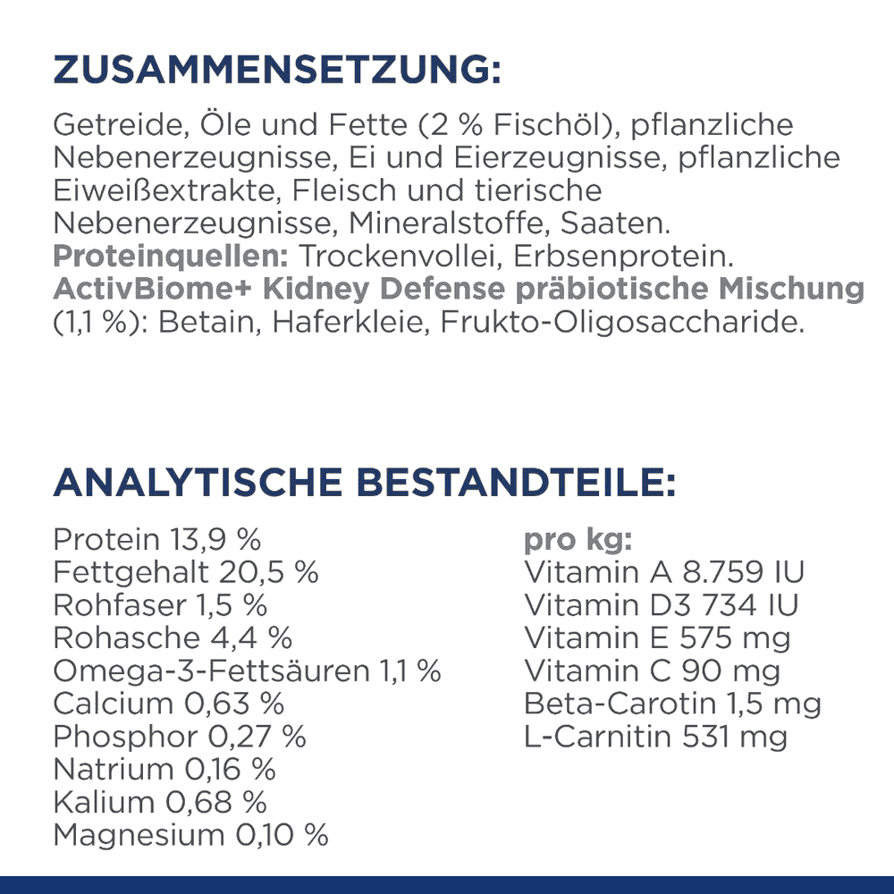 Canine k/d Kidney Care