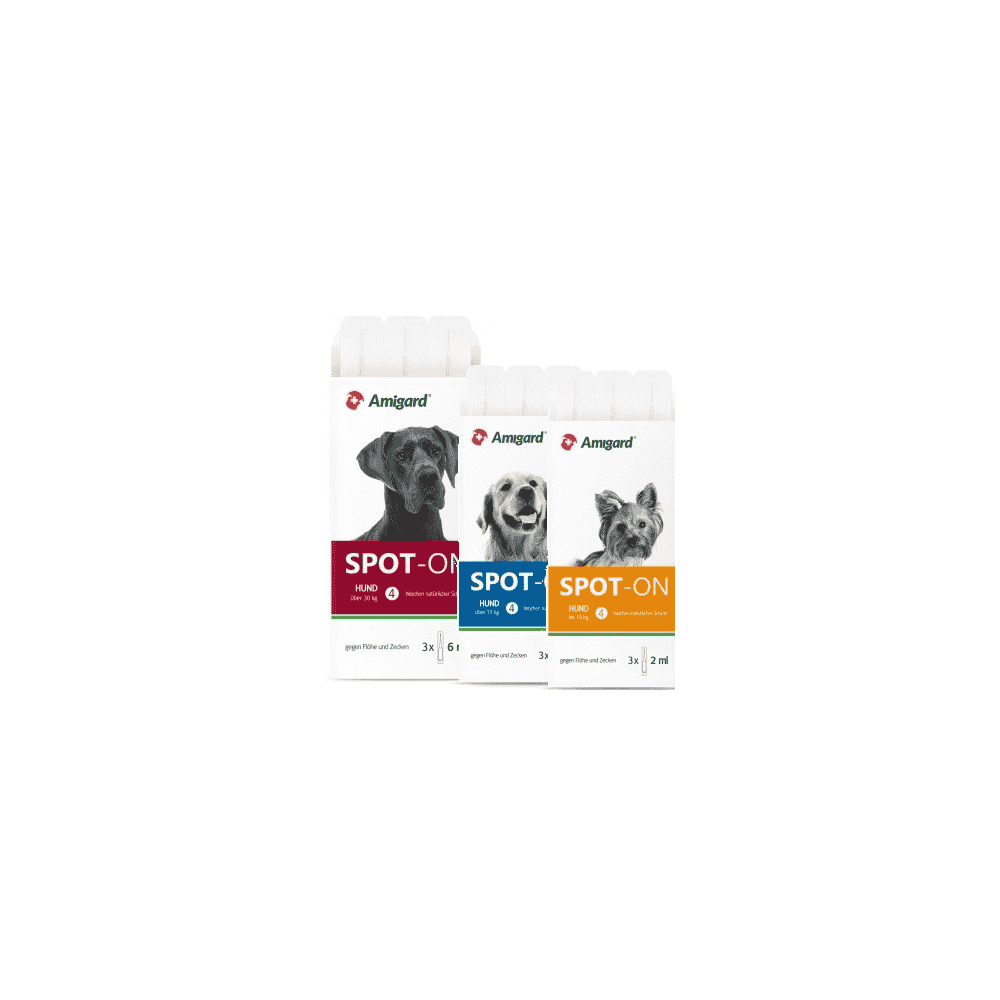 Spot-on Floh- und Zeckenschutz Hund