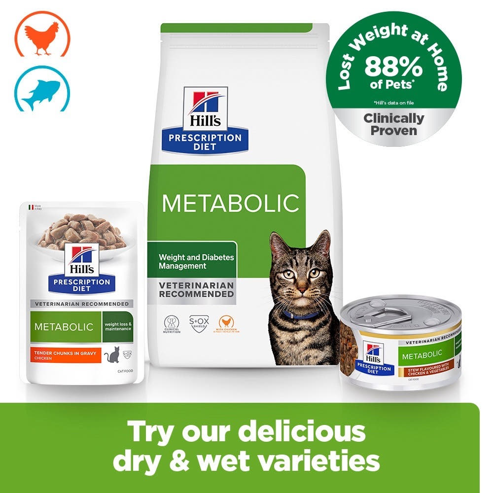 Feline Metabolic Weight loss & Maintenance - Fresh pouches