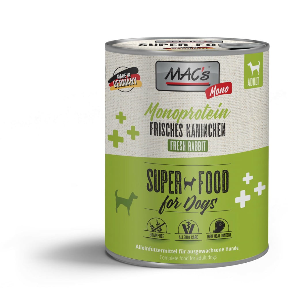 DOG Monoprotein Frisches Kaninchen