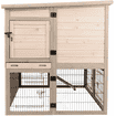 Natura small animal hutch XL with thermal insulation