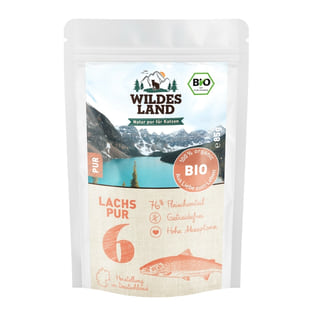 Feline Adult BIO Saumon PUR avec huile de saumon - en sachets