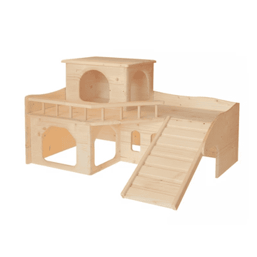 Rabbit castle with large terrace