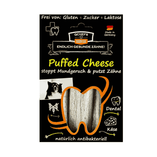 Puffed Cheese Kauknochen