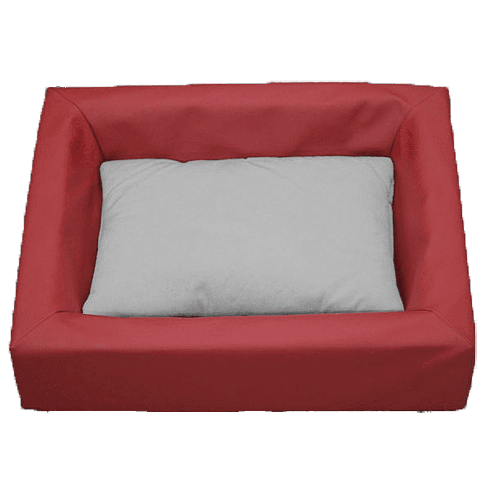 Lit hygiénique lavable avec coussin intégré