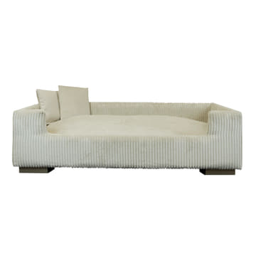 Hundesofa gepolstert Cord