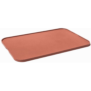 Tapis pour écuelle Bevel, terracotta