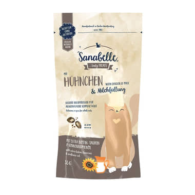 Knusperkissen Hühnchen & Milchfüllung