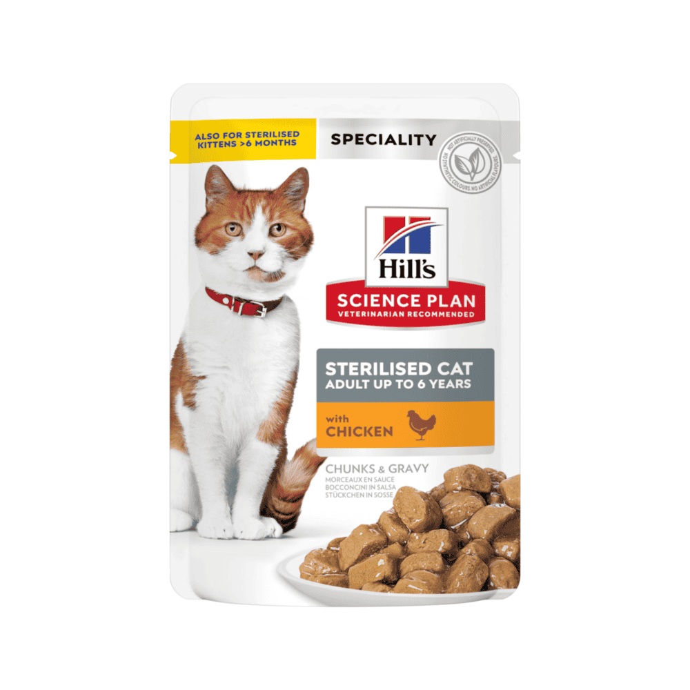 Feline Sterilised Cat Delicious Selection Salmon & Chicken - Frischebeutel