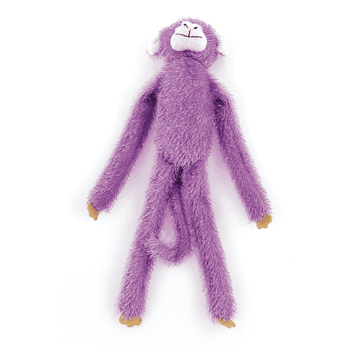 swisspet Color Monkey, violett, mit Quietscher