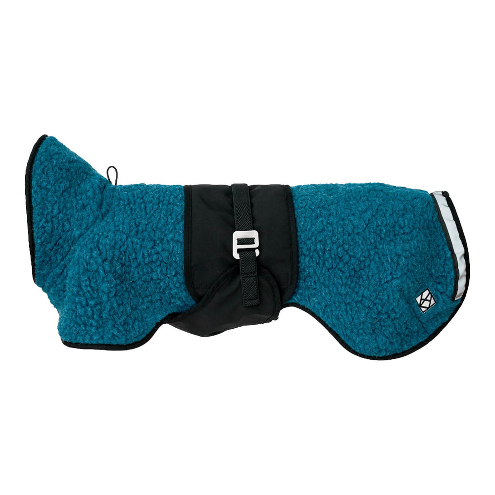 Wollmantel Hybrido Ocean Teal