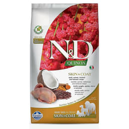 Canine Adult Medium/Maxi Quinoa Skin & Coat Caille, noix de coco