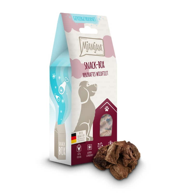 MjAMjAM Dog Snackbox herzhaftes Wildfilet kaufen