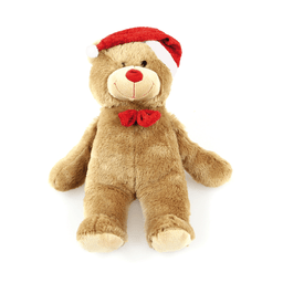 ours de Noël en peluche jouet pour chiens