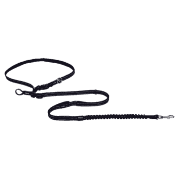 Handsfree Dog leash black