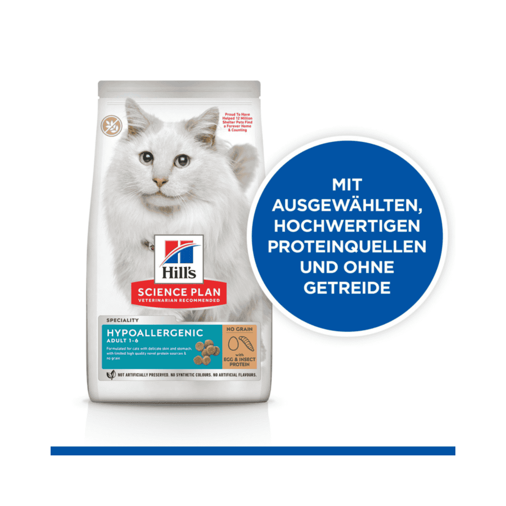 Feline Hypoallergenic No Grain Egg & Insect