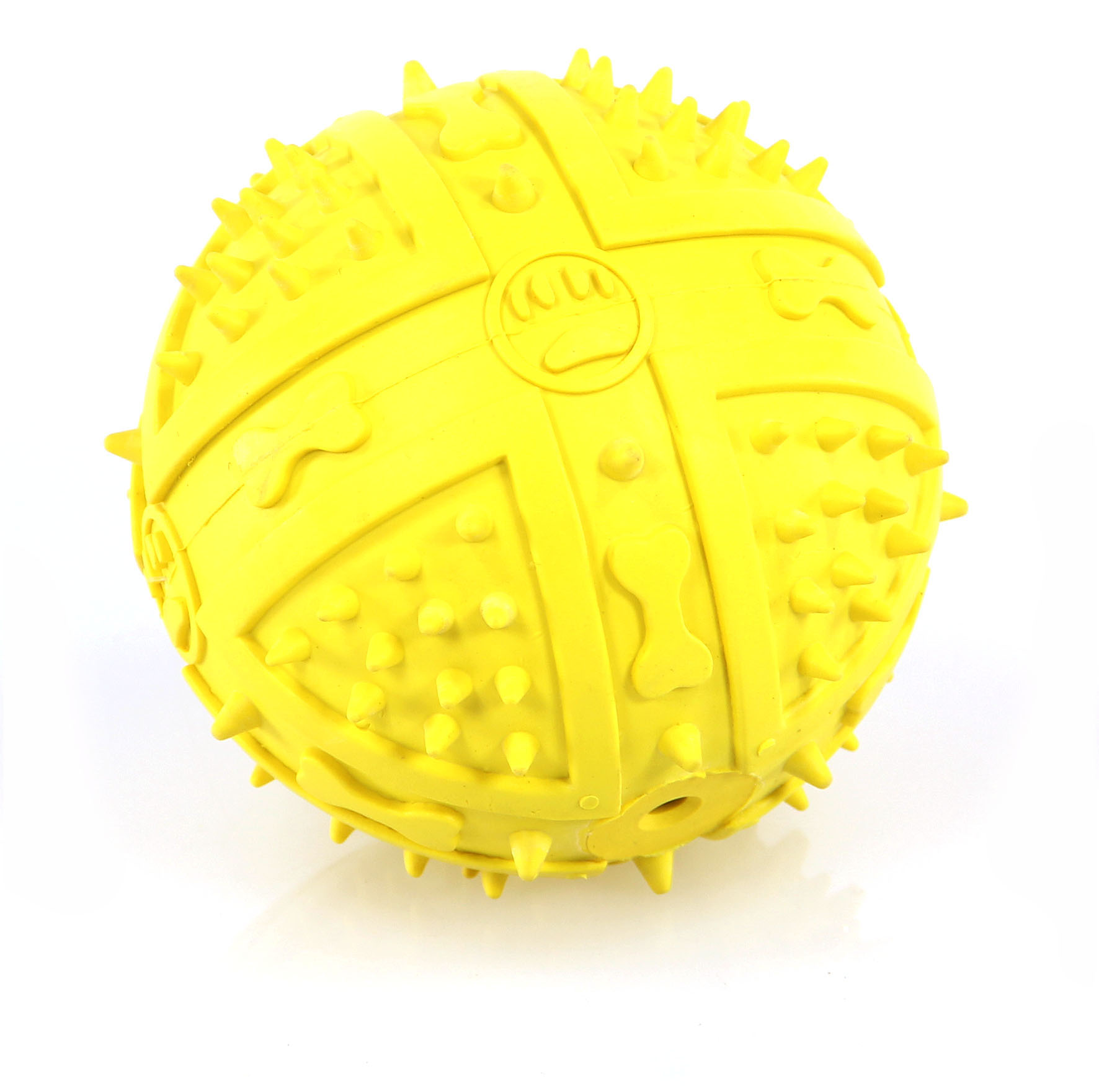 Match ball with pimples