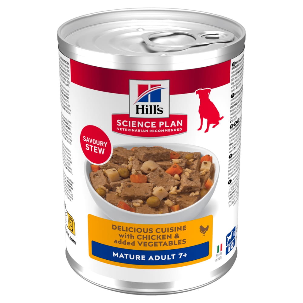 Canine Mature Adult 7+ Delicious Cuisine with chicken & added vegetables Dose