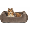 Vital bed Lennox angular, brown