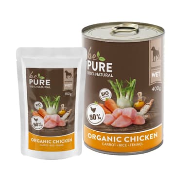 Dog Organic Chicken Bio, Gemüse & Reis