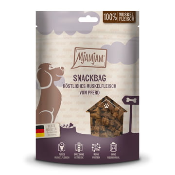 Dog Snackbag köstliches Muskelfleisch vom Pferd (Cheval)