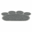 Cat litter tray paws gray