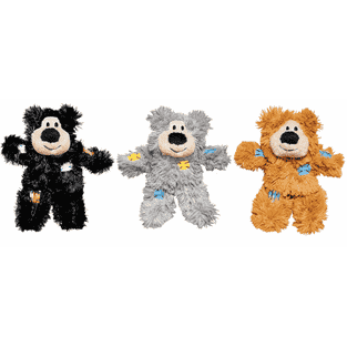 Katzenspielzeug Kong Cat Softies Patchwork Bear