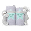 Star blanket with cuddly toy