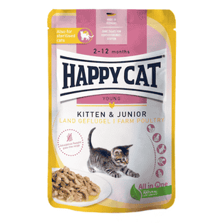 Young Meat in Sauce - Kitten & Junior Land-Geflügel