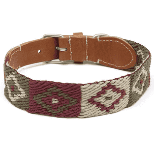 Halsband Ethnic, grün