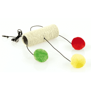 Katzenspielzeug TriBall am Elastikband