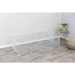 Indoor Freilaufgehege Metall/Kunststoff