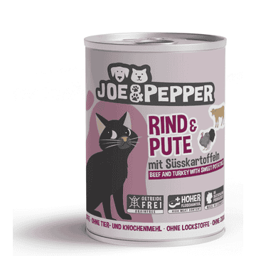 Cat Rind & Pute mit Süsskartoffeln