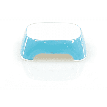swisspet écuelles en plastique large, bleu clair, 1.2l