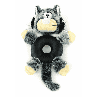 swisspet Plüsch-Katze,  Leder-Donut