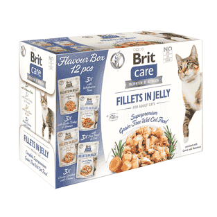 Care Cat Flavour box - Fillets in Jelly