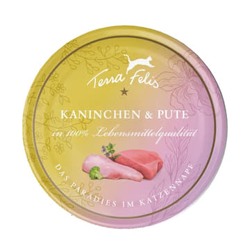 Katze getreidefrei Kaninchen+Pute
