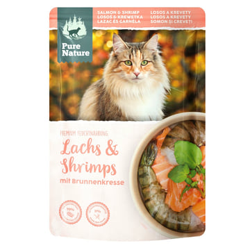 Cat Adult Saumon & Crevettes au cresson de fontaine