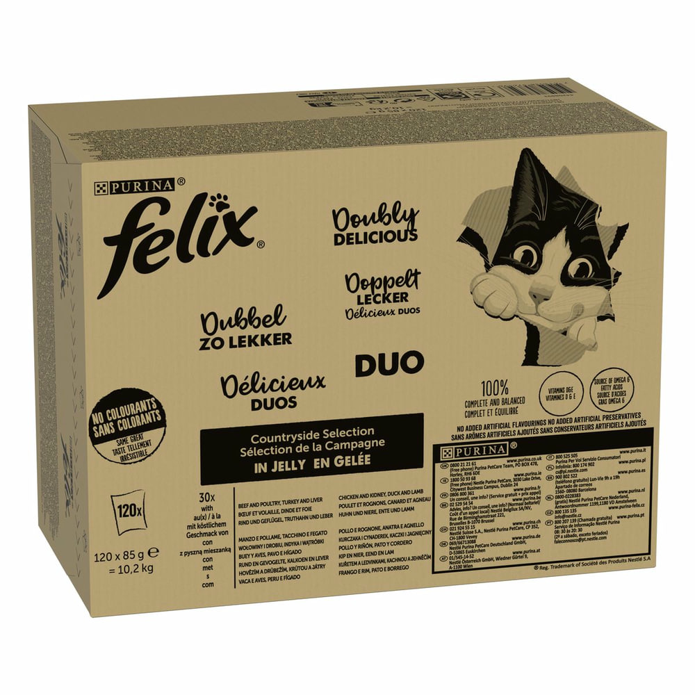 Sélection de la Campagne Délicieux Duos Mega-Jumbo Pack 120x85g