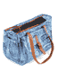Hunde- & Katzen-Tragtasche Jeans