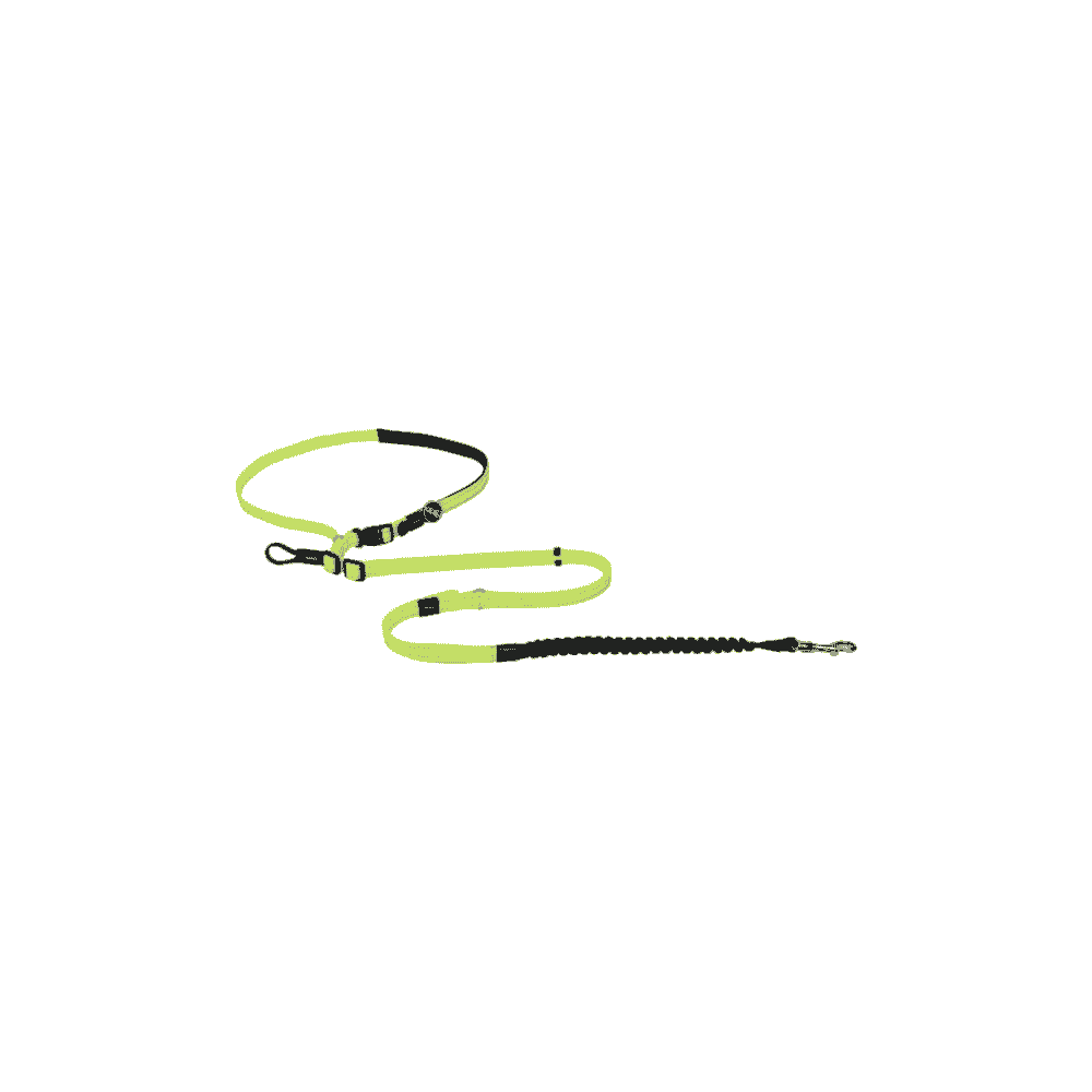 Handsfree Dog leash yellow