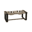 Holz Hundenapf Set Karinto