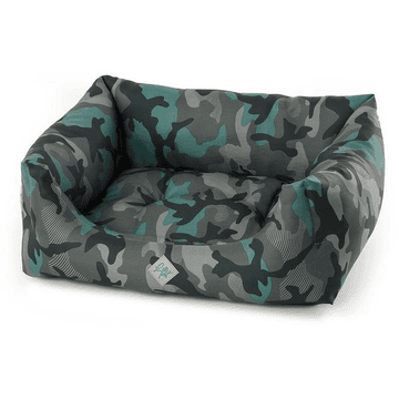 Camouflage dog bed