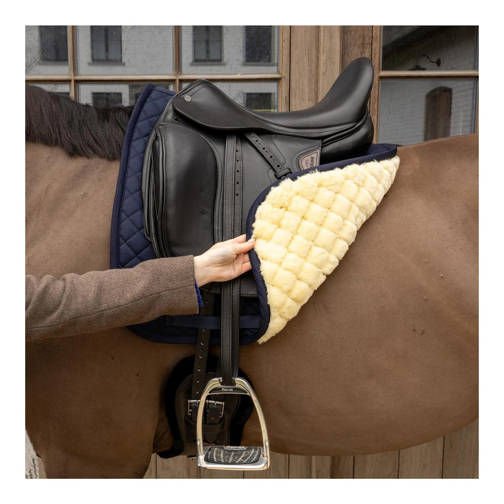 Saddle pad with lambskin Diamand Skin Friendly DR