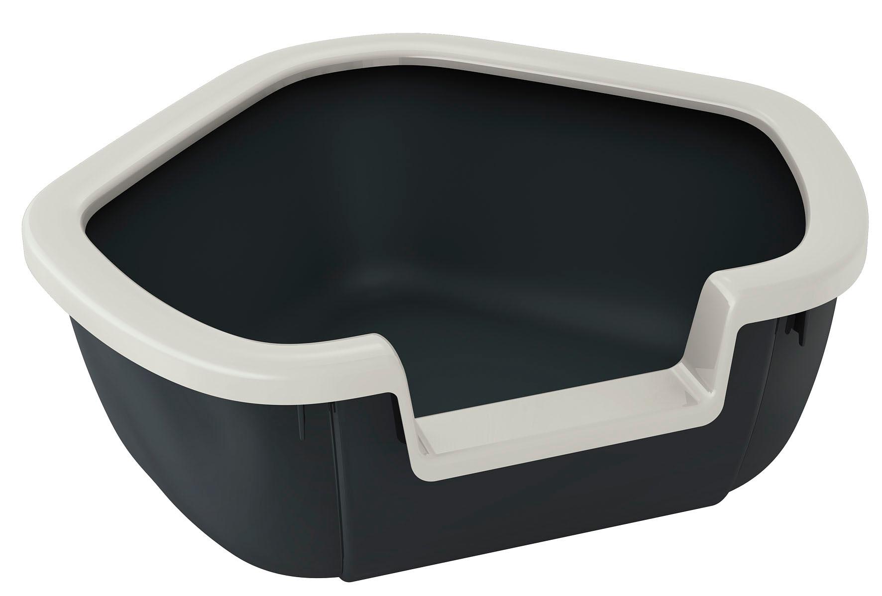 DAMA corner litter box