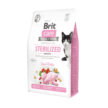 Care Cat Grainfree - Rabbit -Sterilized Sensitive