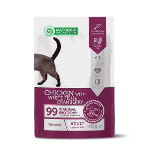 Urinary Cat Adult Chicken with white Fish & Cranberry